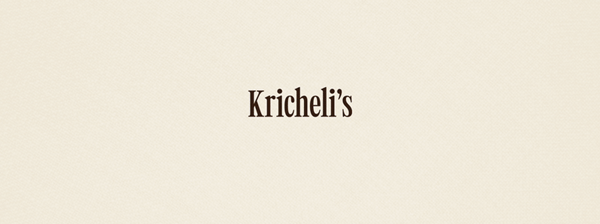 website header